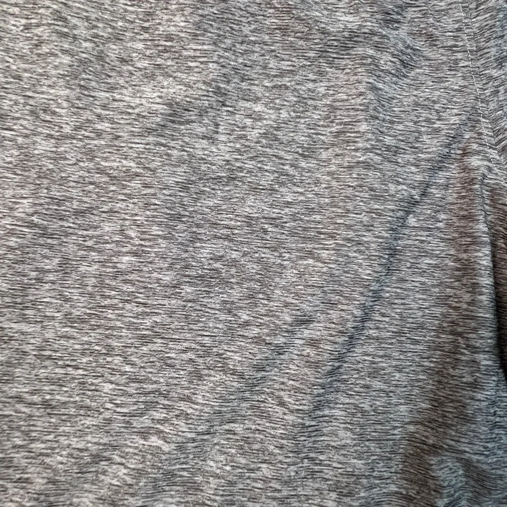 Mitre Athletic Training Shorts Mens Medium Grey Space Dye Zipper Pockets Gym